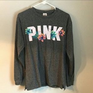 Pink VS Long Sleeve Tee